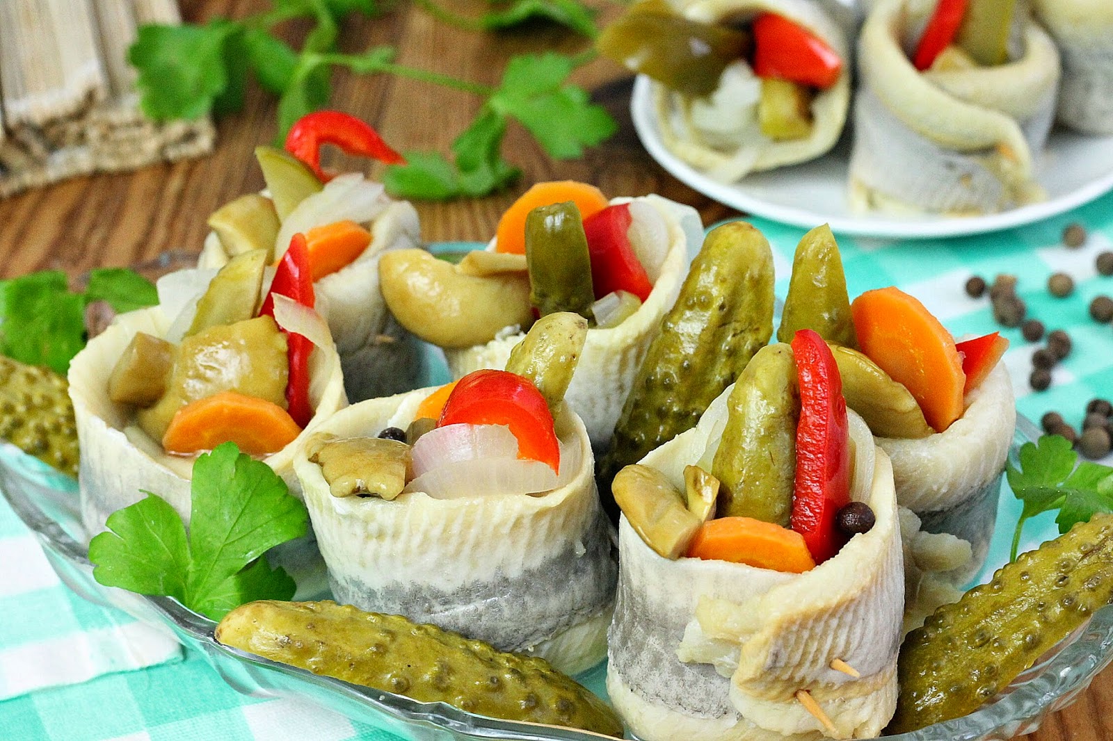 Закуски из солений